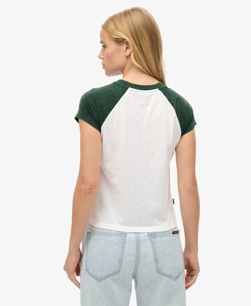 Superdry Μπλουζάκι 'Essential' σε λευκό