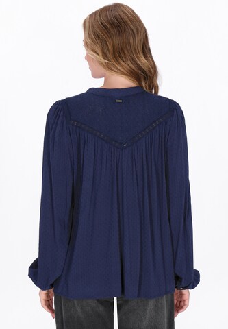 DreiMaster Vintage Blouse in Blue