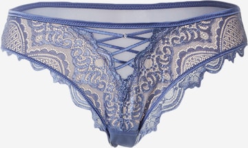 Hunkemöller String 'Lotta' in Blue: front