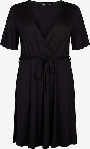 Zizzi - Vestido 'Reja' em preto: frente