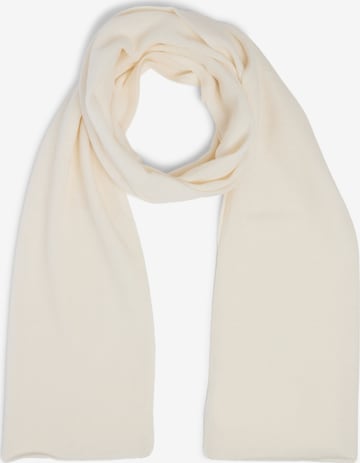 Écharpe Marie Lund en blanc : devant