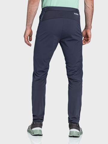 Schöffel Slimfit Outdoorhose 'Hestad' in Blau