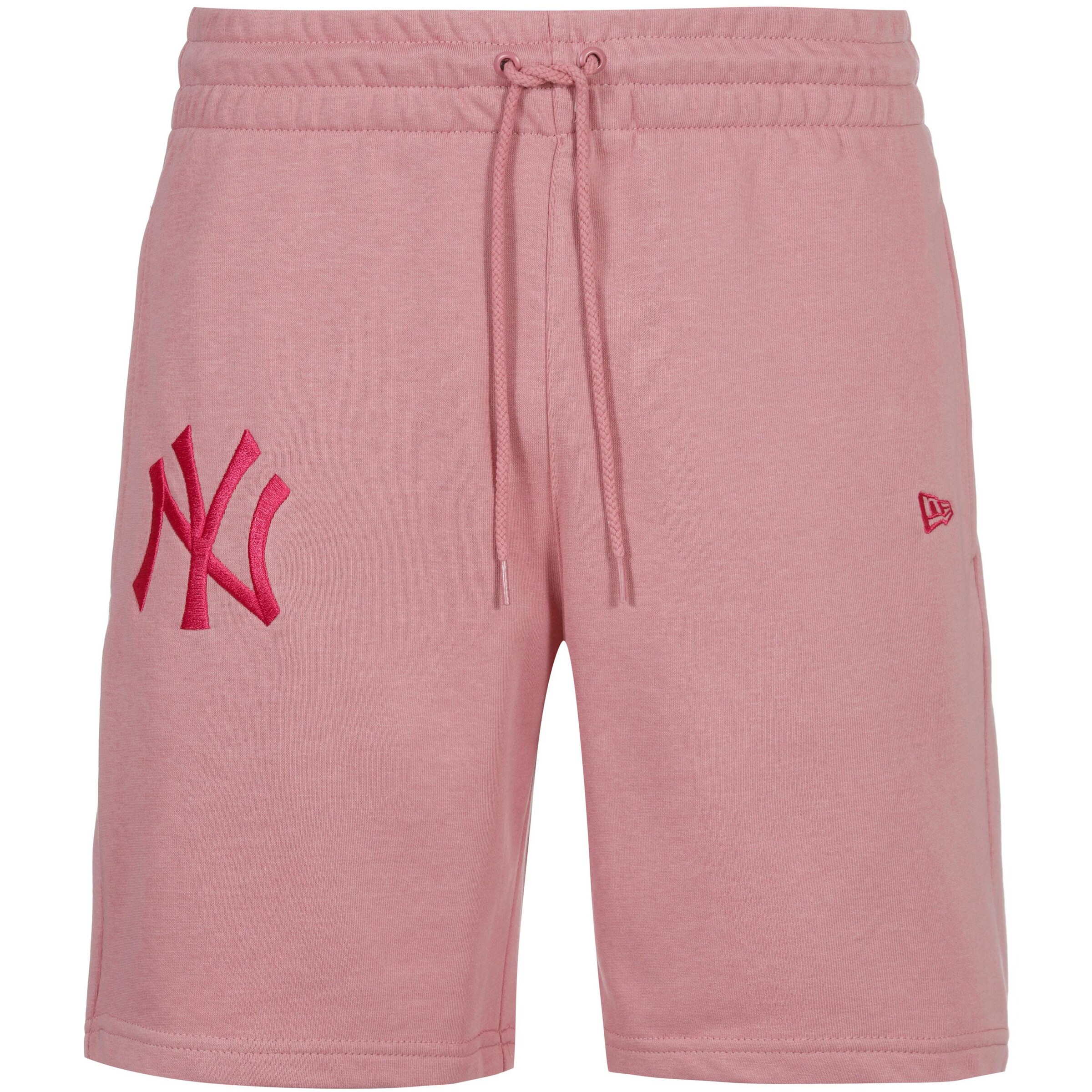 NEW ERA Regular Pants 'New York Yankees' in Pink: front