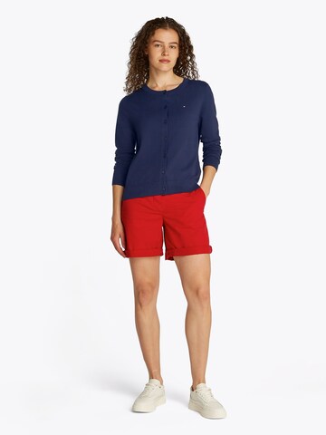 TOMMY HILFIGER Knit cardigan in Blue
