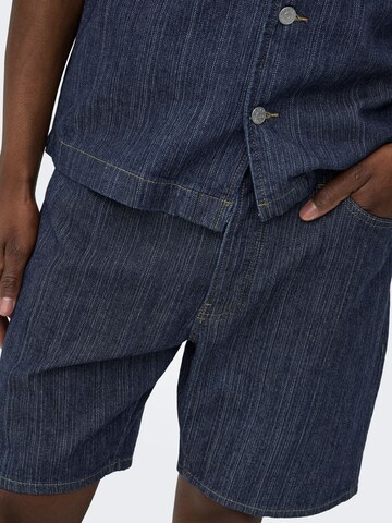 Loosefit Jean 'ONSFade' Only & Sons en bleu