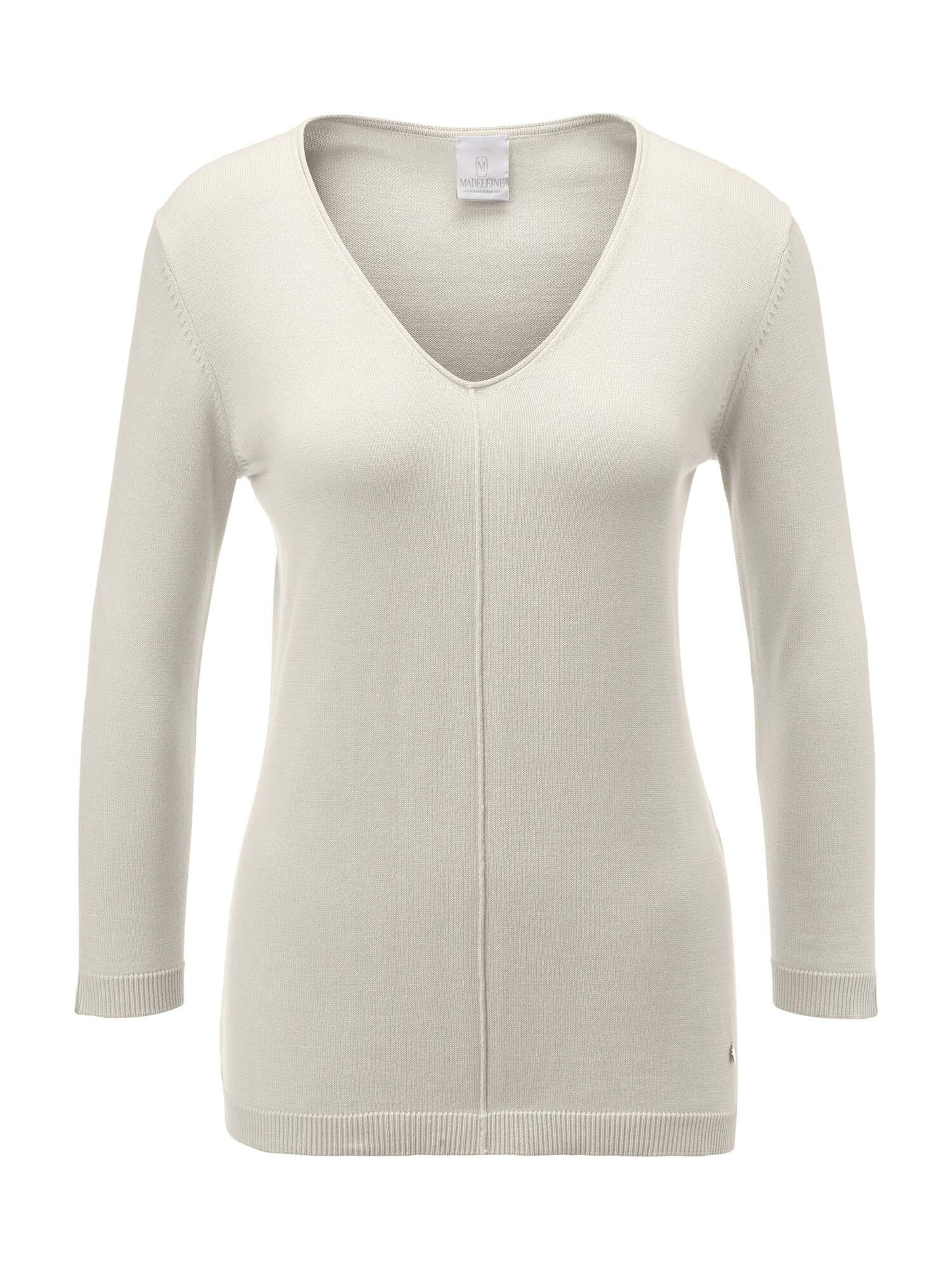 Pull-over MADELEINE en blanc : devant