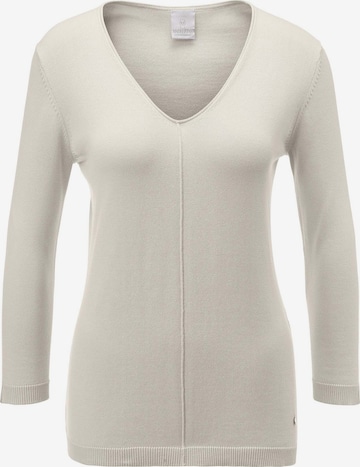 Pull-over MADELEINE en blanc : devant