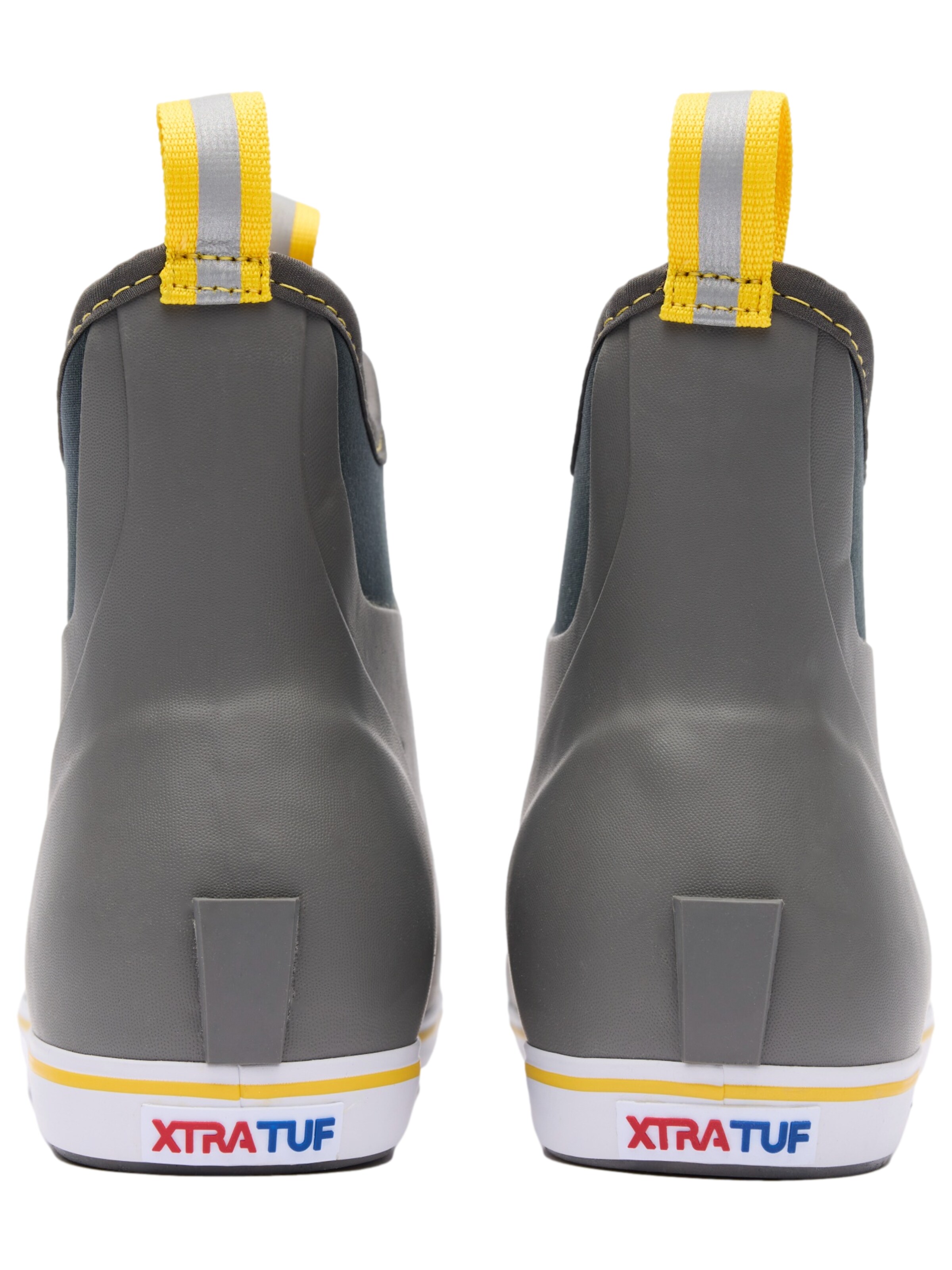 XtraTuf Rubber Boots 'Ankle Deck Boot' in Grey