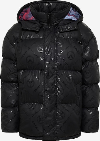 Carlo Colucci Winter Jacket 'De Zanet' in Black: front