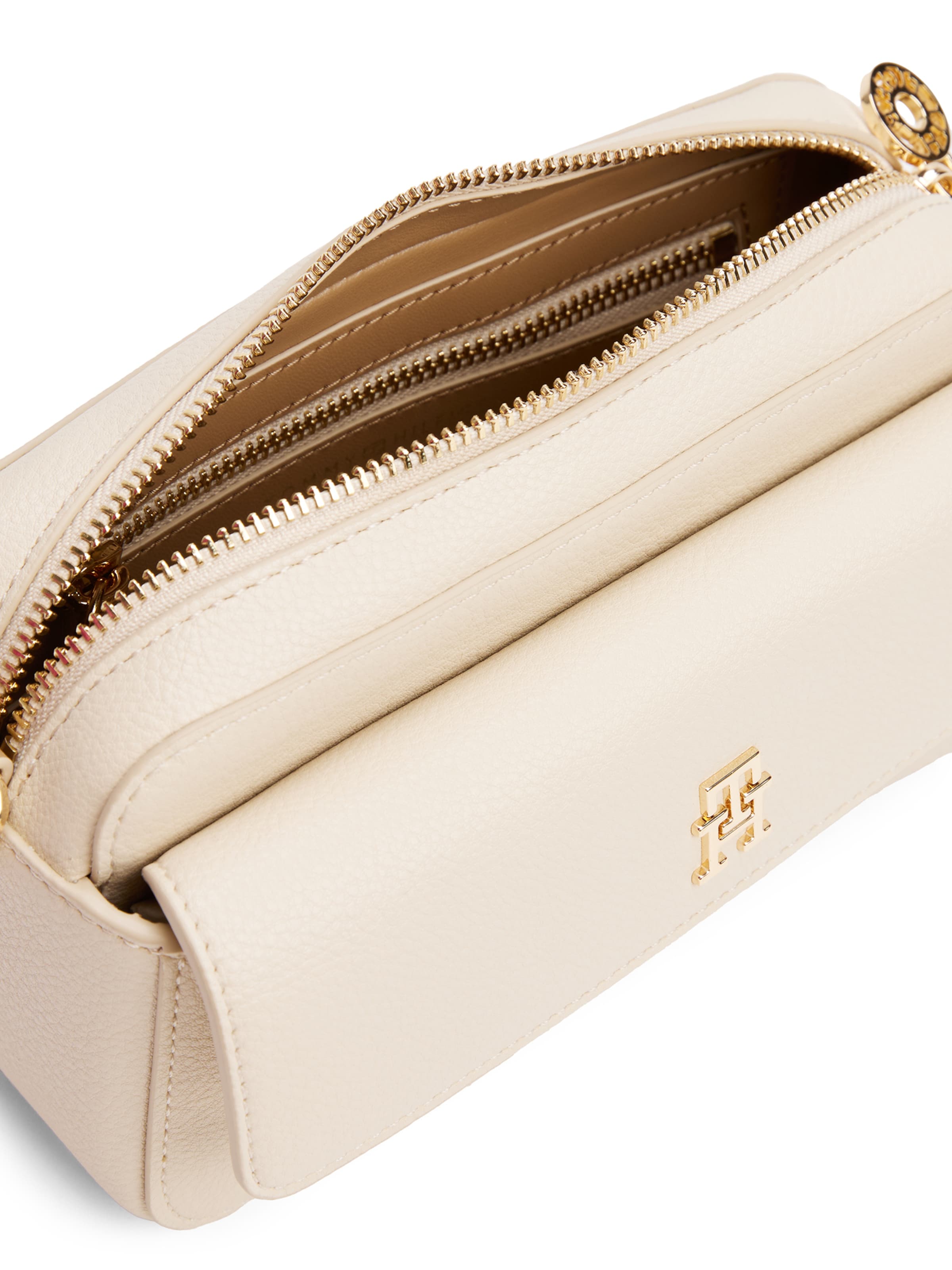 TOMMY HILFIGER Umhängetasche 'DISTINCT' in Beige