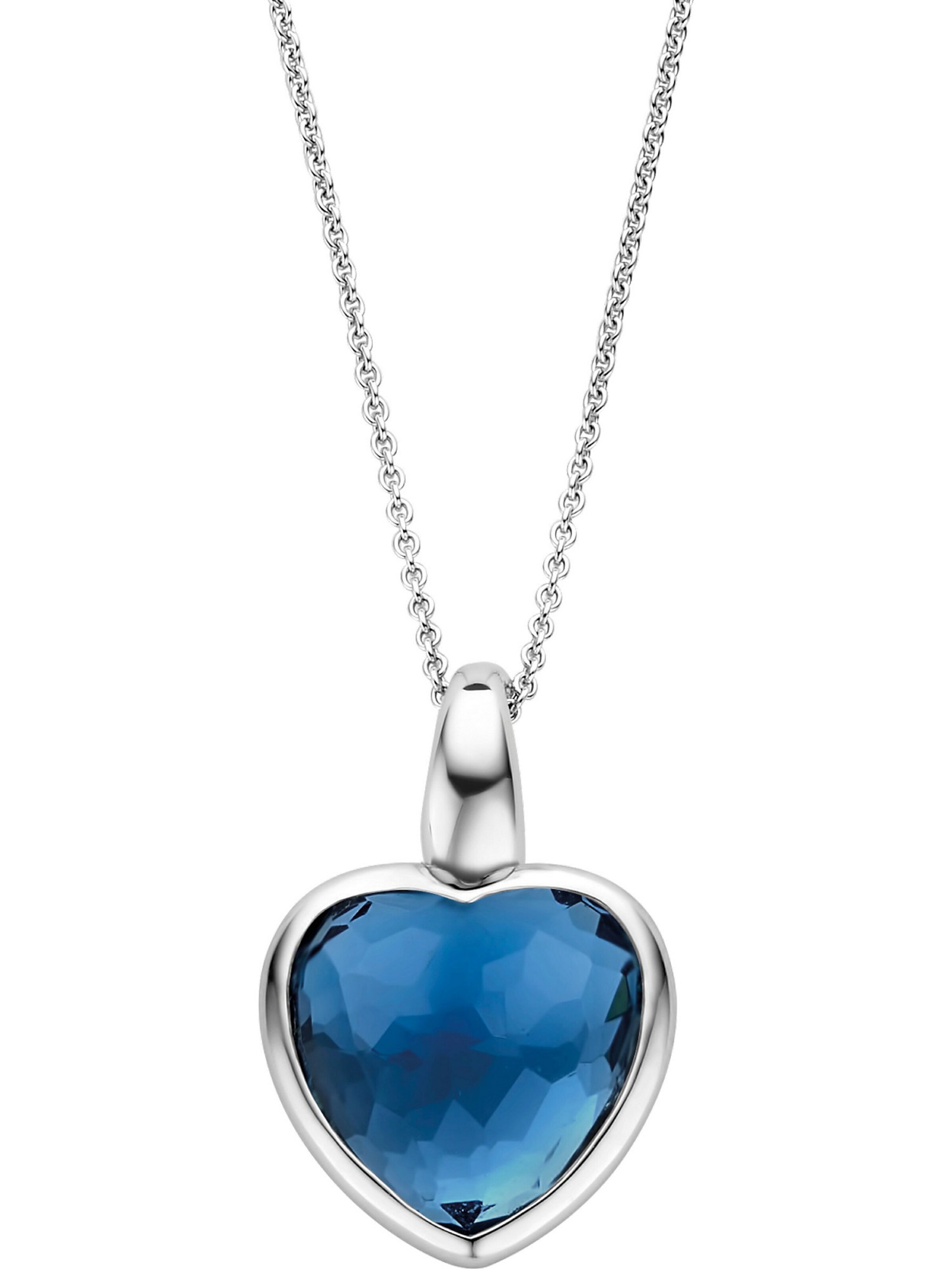 Ti Sento Milano Kette in Blau: Vorderseite