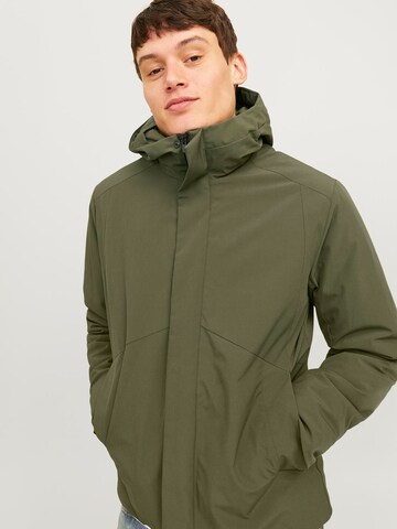 JACK & JONES Winterjas 'JJEKEEN' in Groen