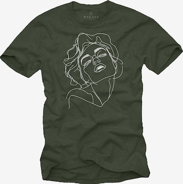 MAKAYA Shirt in Green: front