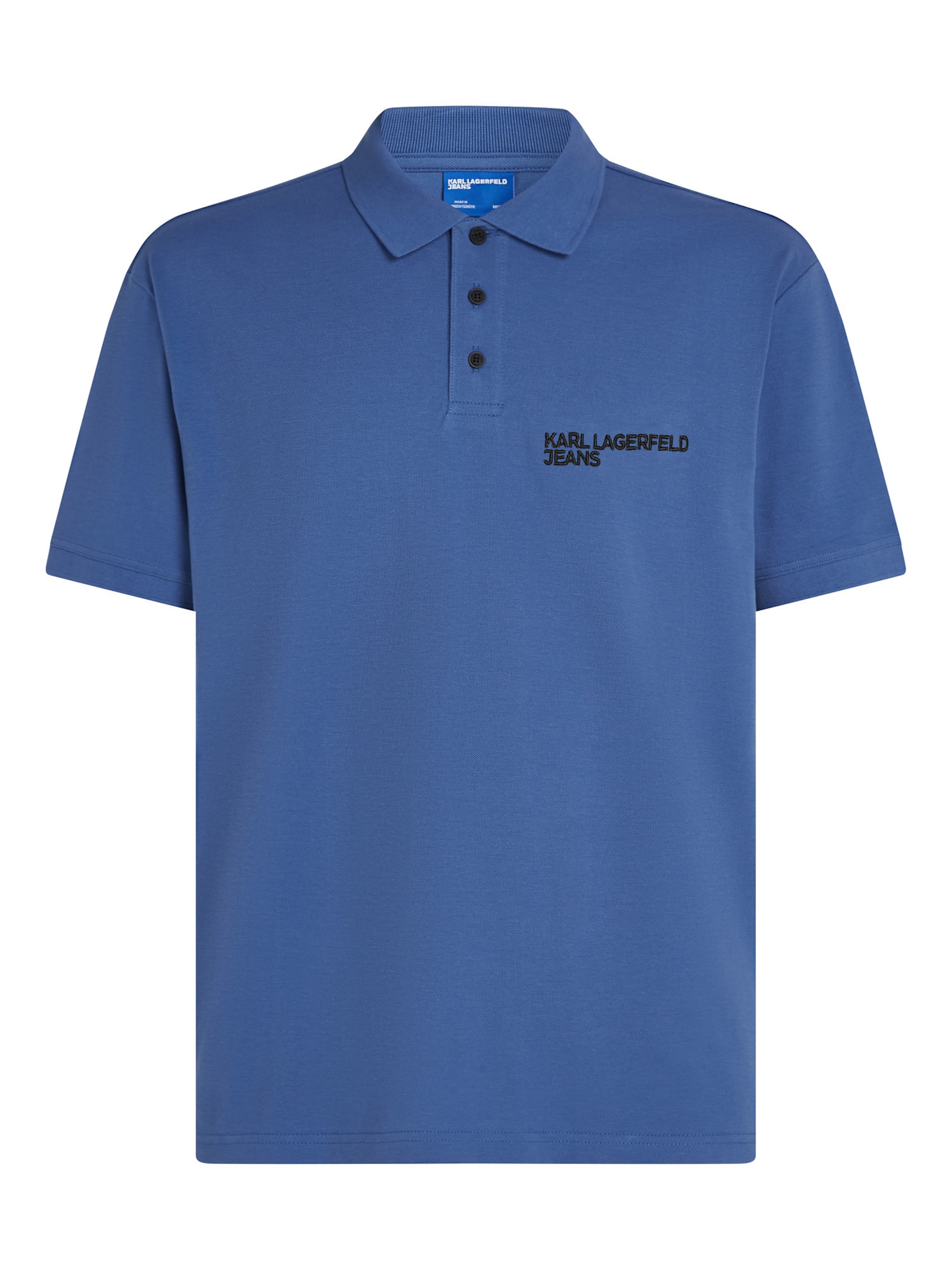 KARL LAGERFELD JEANS T-shirt i blå: framsida