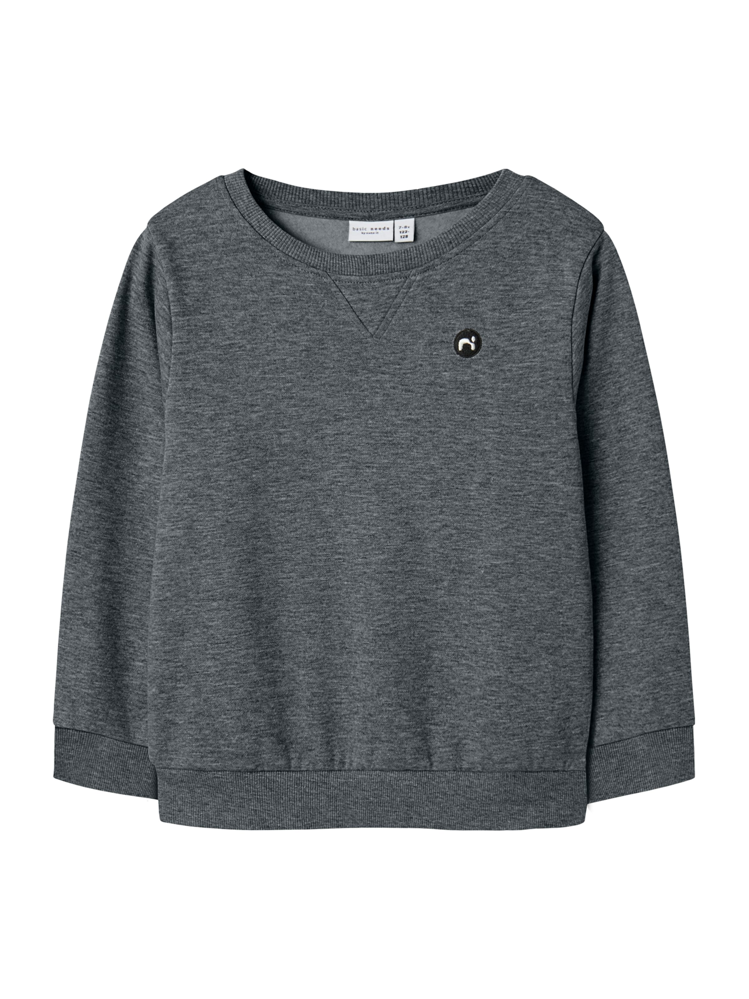 NAME IT - Sudadera &#x27;NKMVimo&#x27; en gris: frente