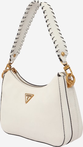 Sac bandoulière 'KAOMA' GUESS en blanc : devant