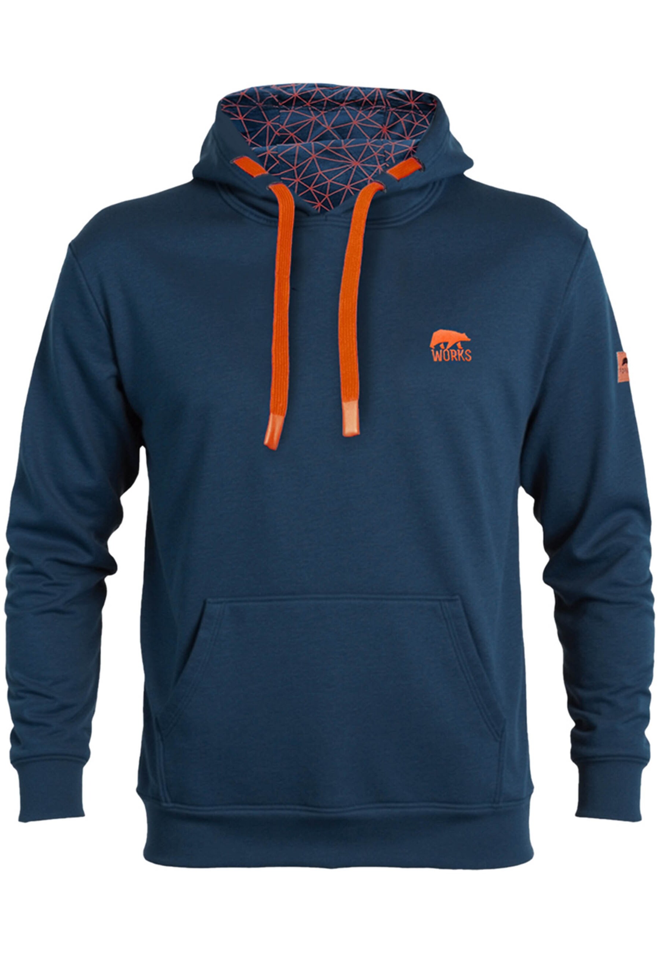 FORSBERG Sweatshirt in Blau: Vorderseite
