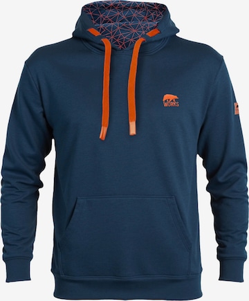 FORSBERG Sweatshirt in Blau: Vorderseite