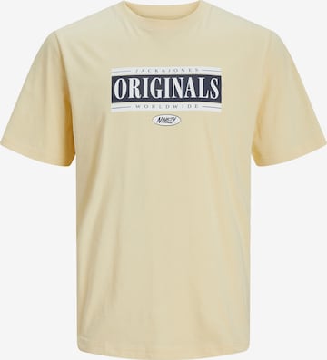 JACK & JONES - Camiseta 'COBIN' en amarillo: frente