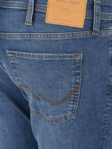 Jack & Jones Plus Slim fit Jeans 'ILIAM ORIGINAL' in Blue