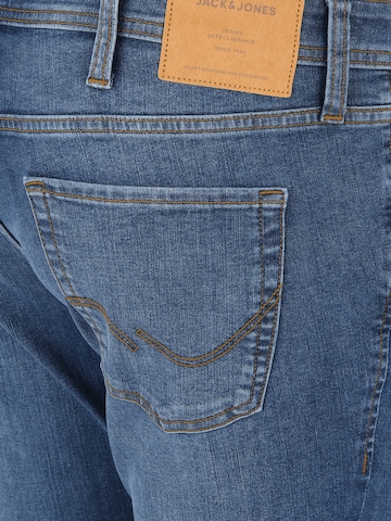 Jack & Jones Plus Slim fit Jeans 'ILIAM ORIGINAL' in Blue
