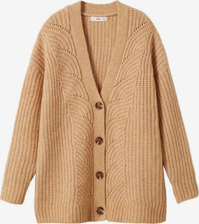 MANGO Cardigan 'Radio' en noisette, Vue avec produit