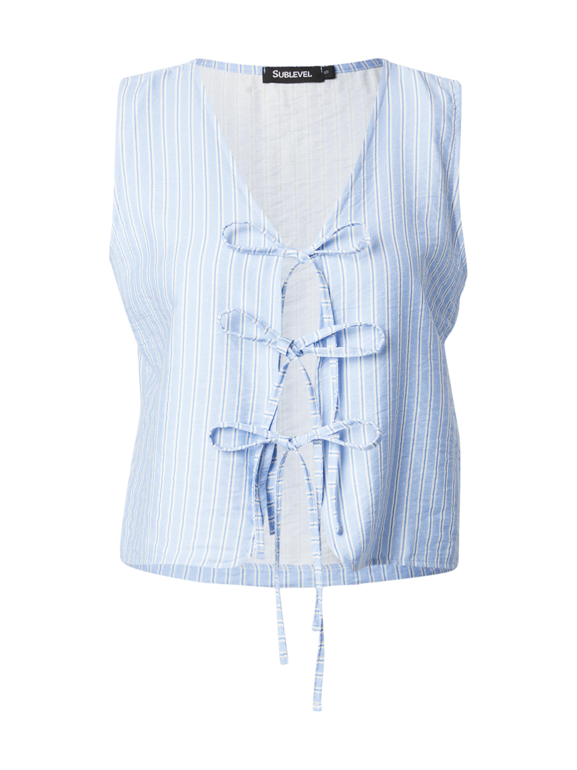 Sublevel - Blusa en azul: frente