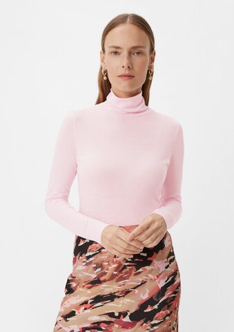 COMMA T-shirt i rosa: framsida