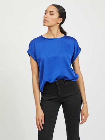 VILA Shirt 'ELLETTE' in Blauw: voorkant