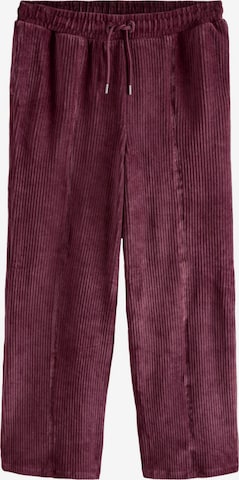 Next Loosefit Housut värissä lila: etupuoli