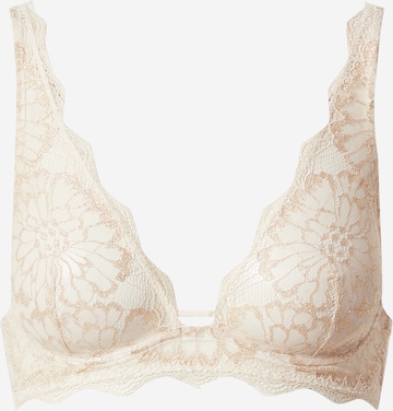 ETAM Triangel BH 'KARAT' i beige: forside