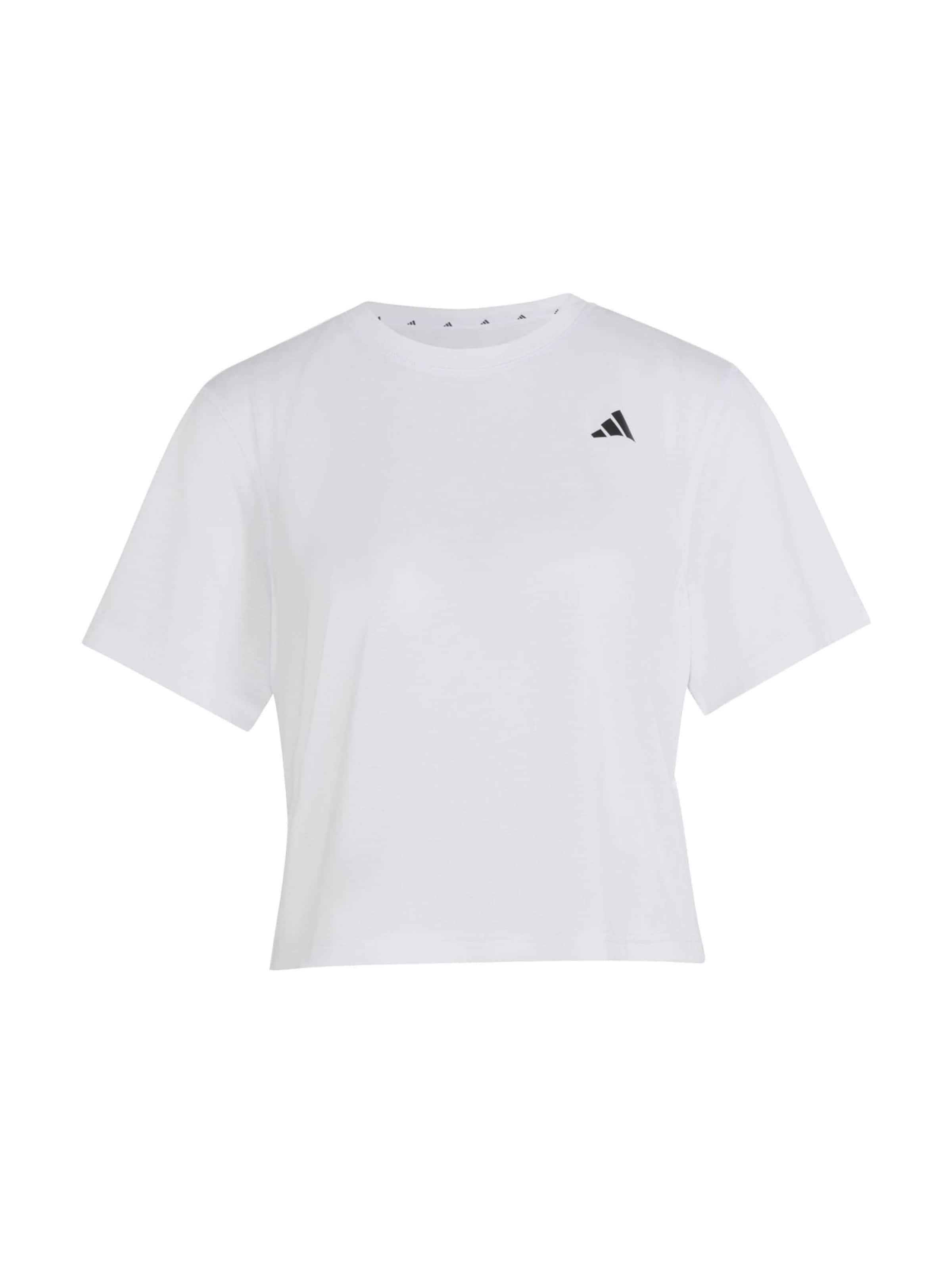 ADIDAS PERFORMANCE Funktionsshirt 'PWR ESS' in XS in schwarz / weiß, Produktansicht