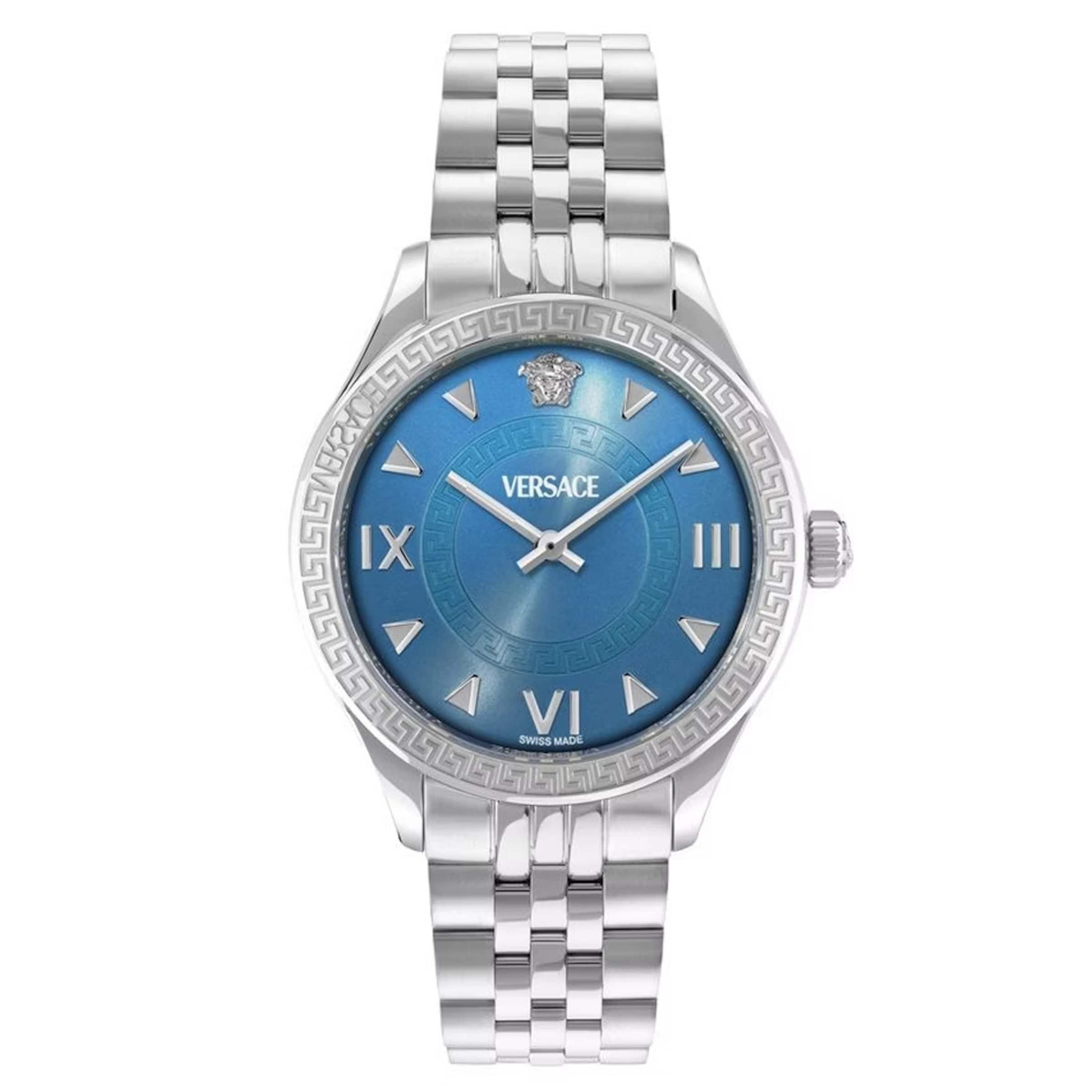 VERSACE Analoog horloge in de kleur Blauw / Zilver, Productweergave