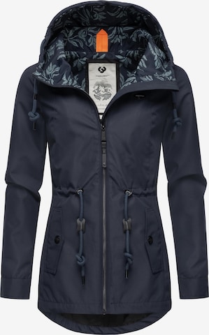 Ragwear Between-season jacket 'Monadis' in Blue: front