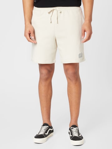GAP regular Παντελόνι σε λευκό: μπροστά