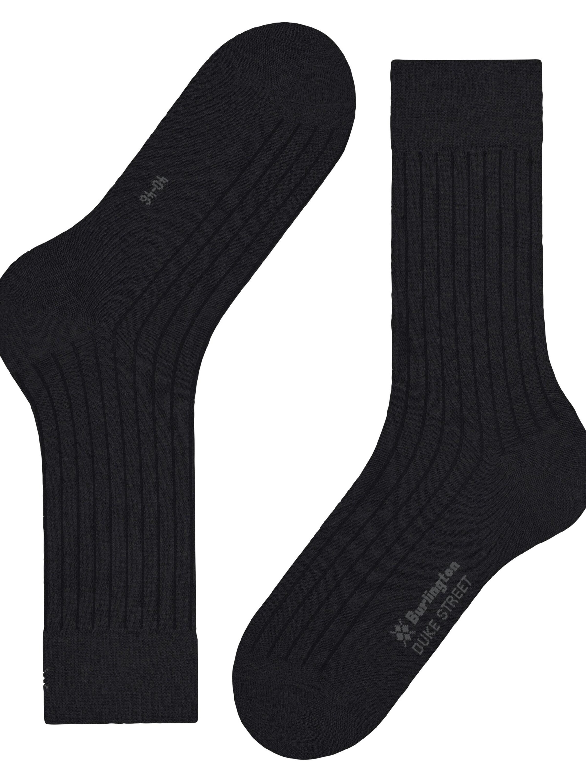 BURLINGTON Socks in Black