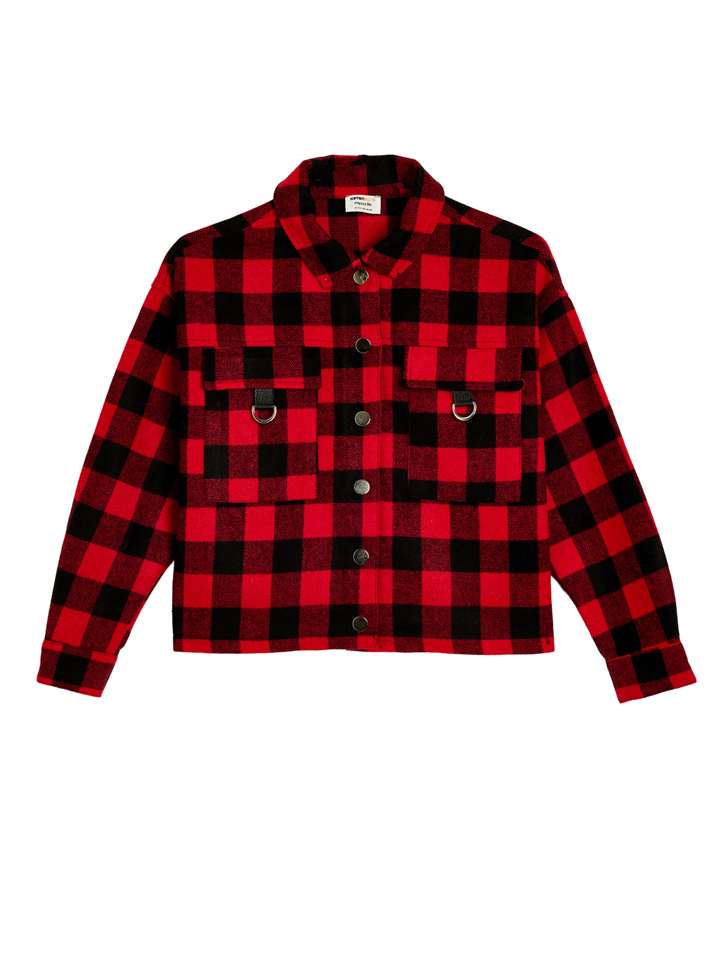 Koton Between-Season Jacket in Red: front