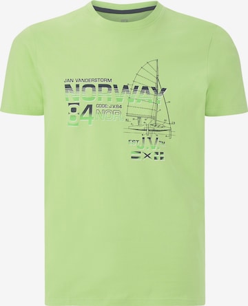 Jan Vanderstorm Shirt ' Eili ' in Green: front