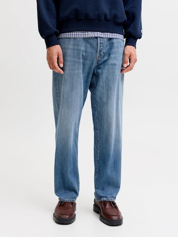 JACK & JONES Loose fit Jeans 'JJIEddie JJOriginal' in Blue: front