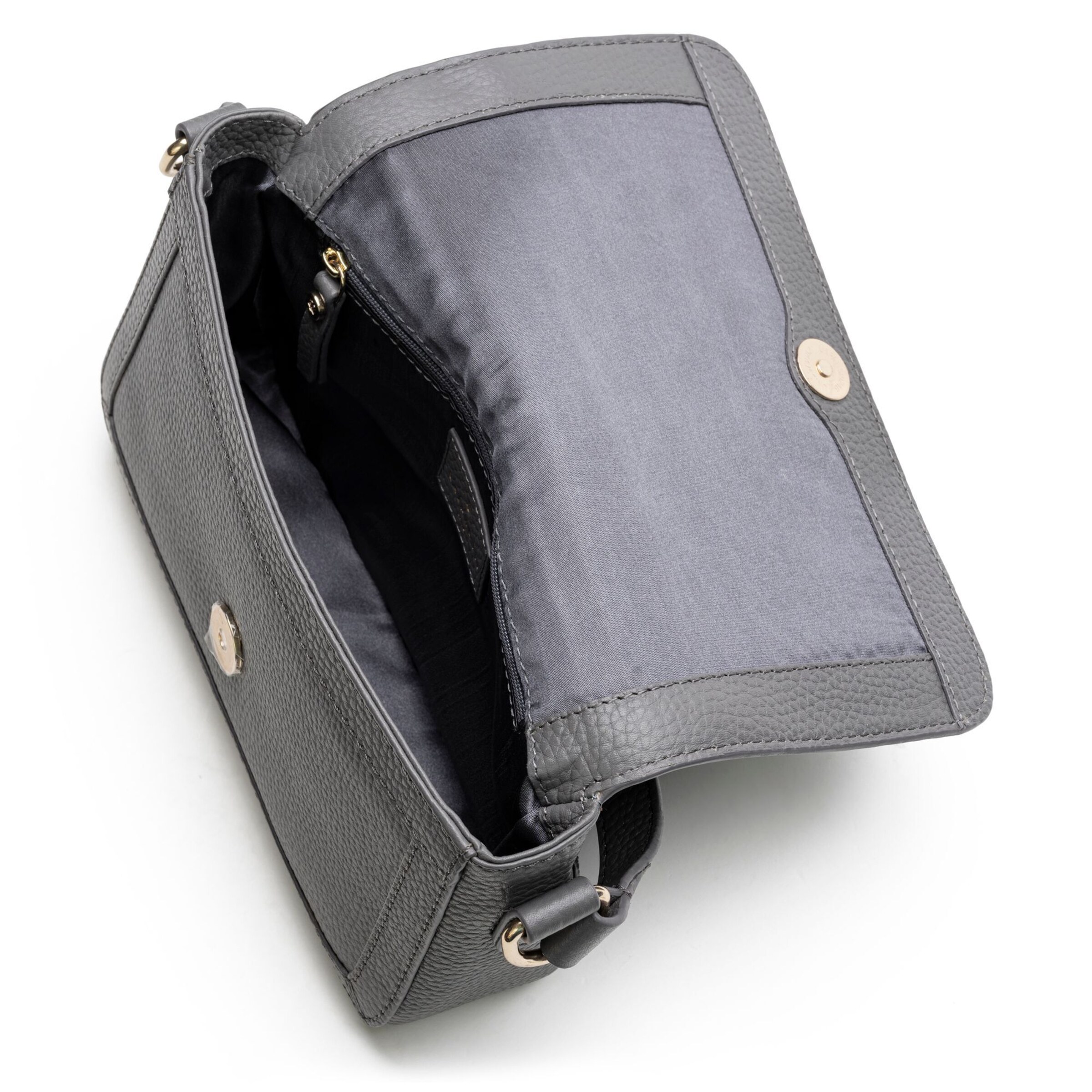 Borsa a tracolla 'Bologna' di Lazarotti in grigio