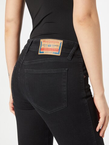 DIESEL Скинни Джинсы 'SLANDY' в Черный