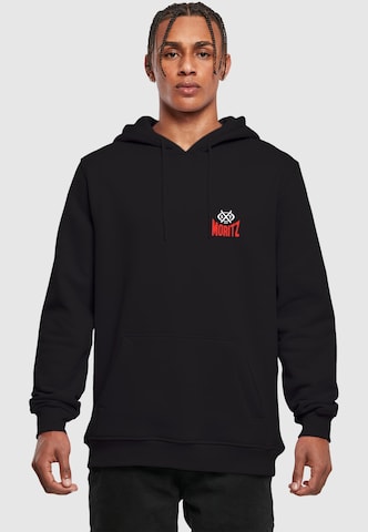 Mister Tee Sweatshirt 'Mountain' in Schwarz: Vorderseite