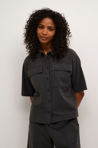 Kaffe Blouse 'KA Naya' in Grijs: voorkant