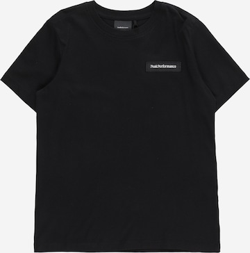 PEAK PERFORMANCE T-Shirt in Schwarz: predná strana