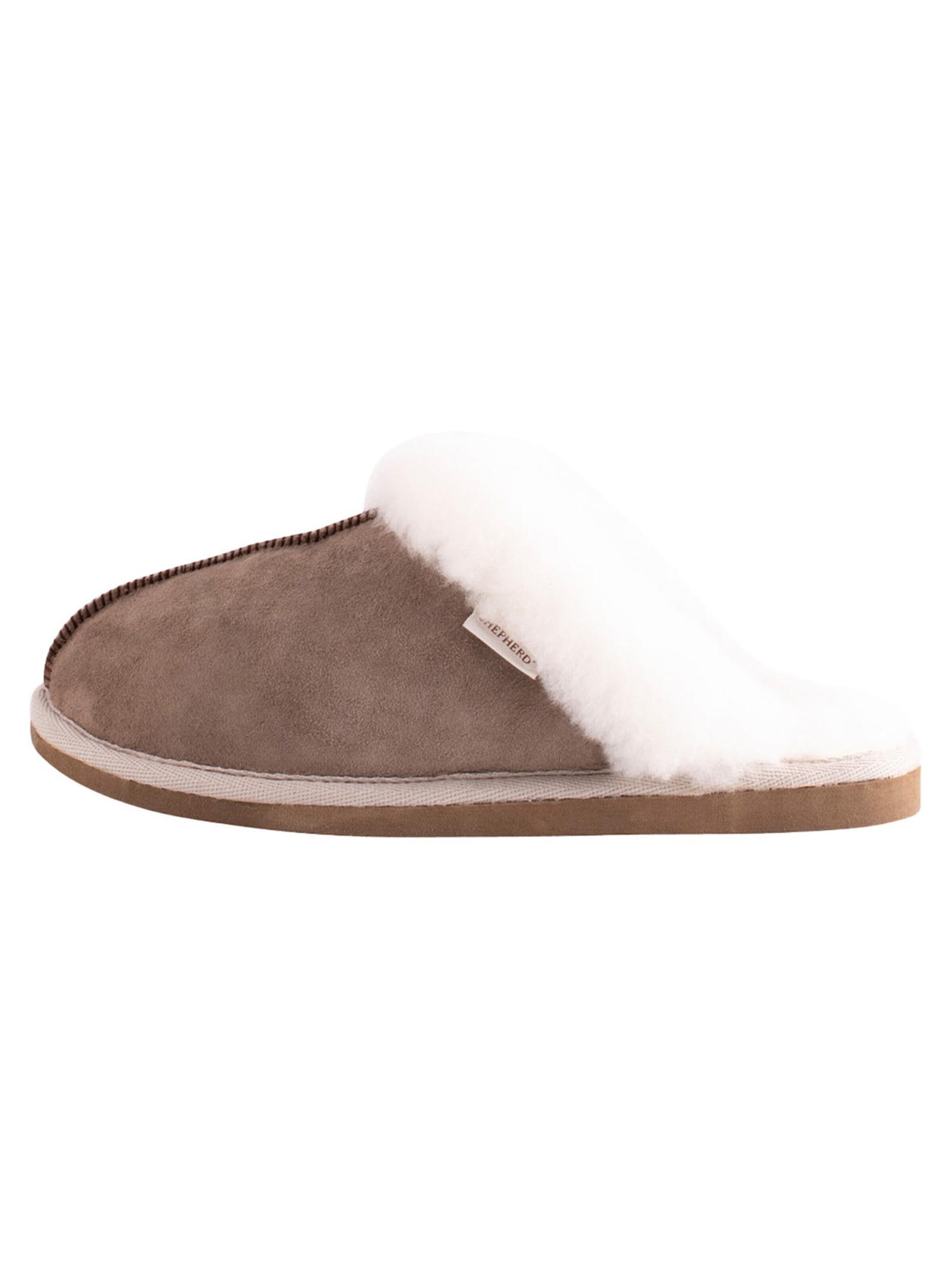 SHEPHERD Huisschoenen 'Jessica' in Grijs: voorkant