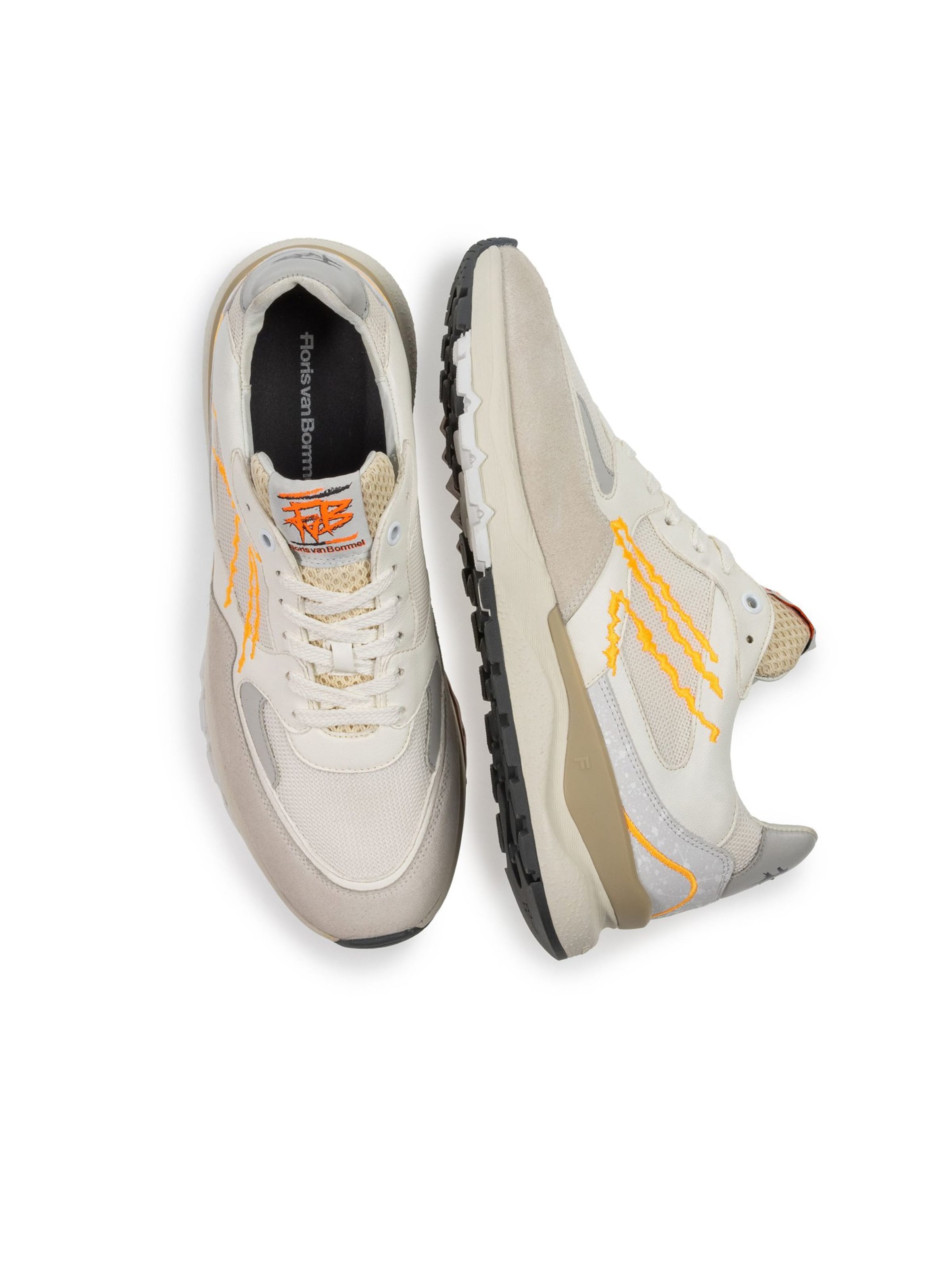 Sneaker bassa 'De Treener 06' di Floris van Bommel in beige