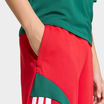 ADIDAS SPORTSWEAR Regular Workout Pants in Red