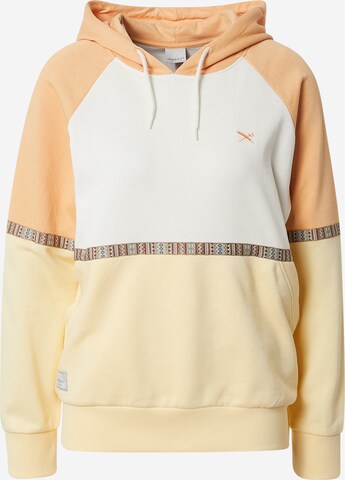 Iriedaily - Sweatshirt 'Kachina' em amarelo: frente