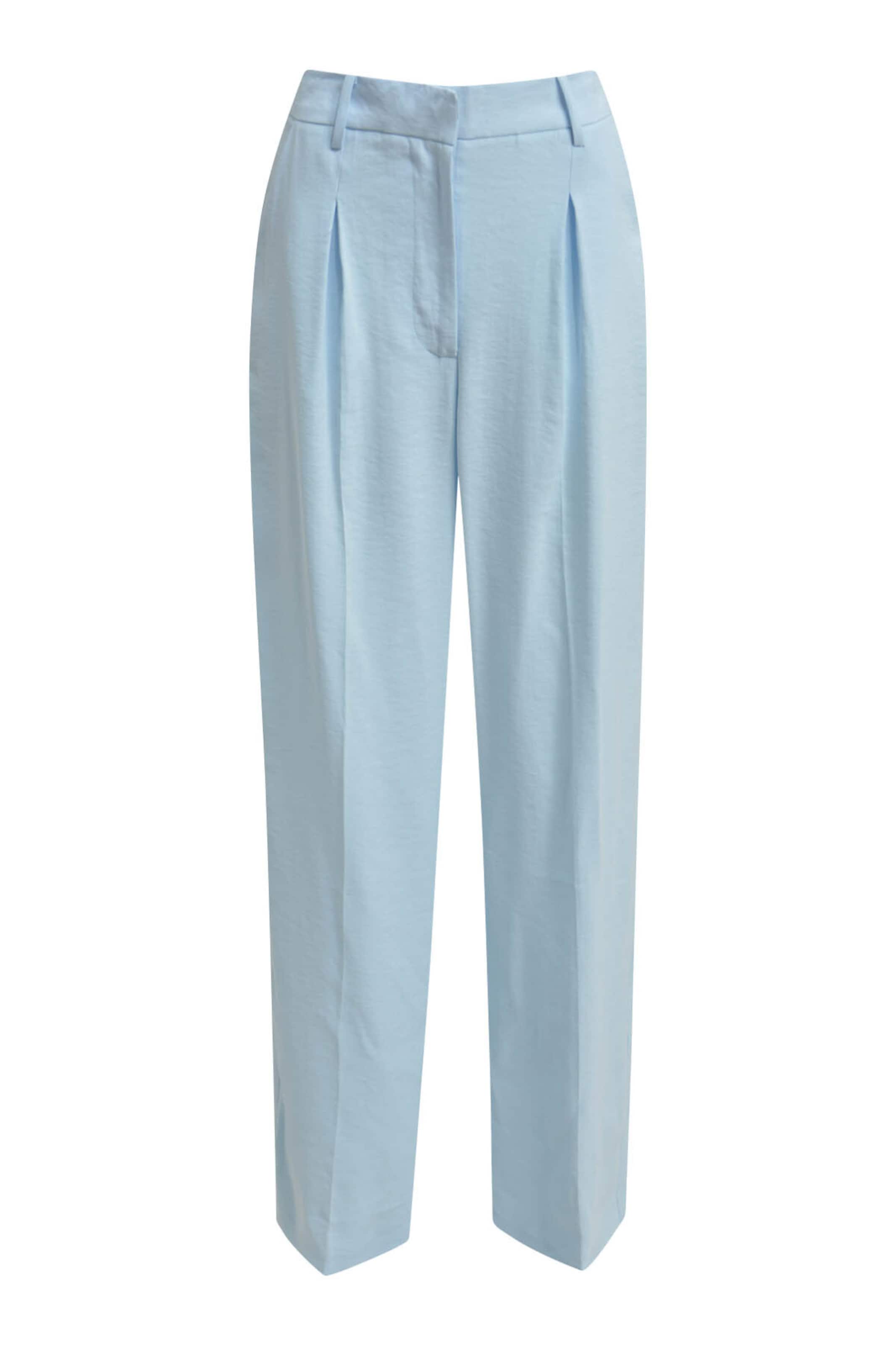 Milano Italy Regular Pants in Blue: front