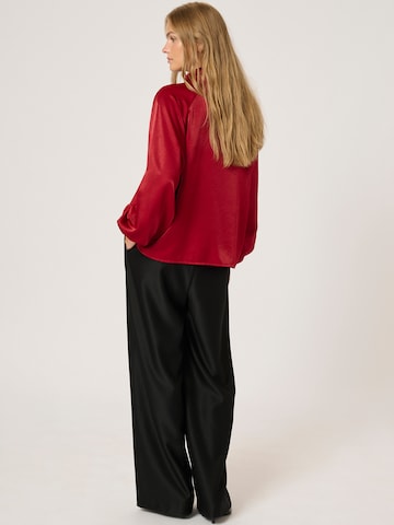 My Essential Wardrobe Blouse 'Estelle' in Red